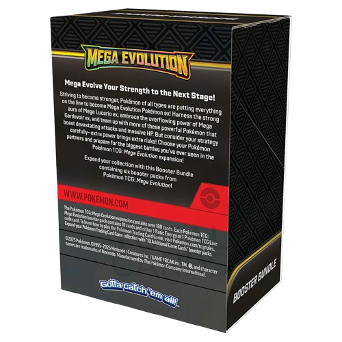 Pokemon - Mega Evolution - Base Set - Booster Bundle