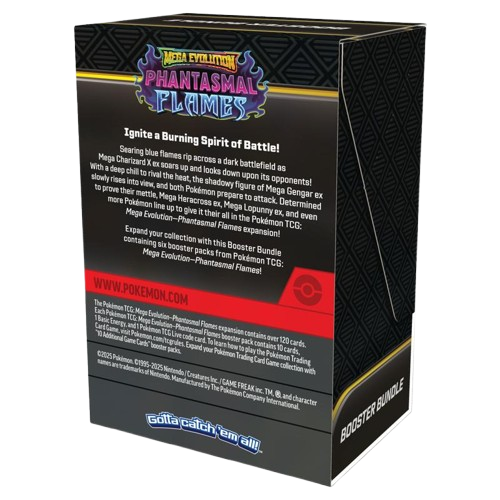 Pokemon - Mega Evolution - Phantasmal Flames - Booster Bundle
