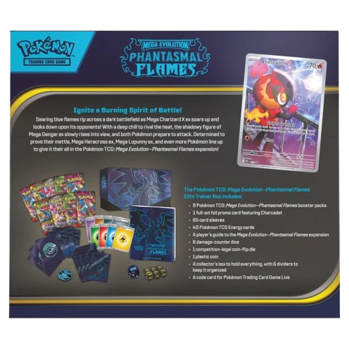 Pokemon - Mega Evolution - Phantasmal Flames - Elite Trainer Box