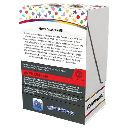 Pokemon - Scarlet & Violet - 151 - Booster Bundle