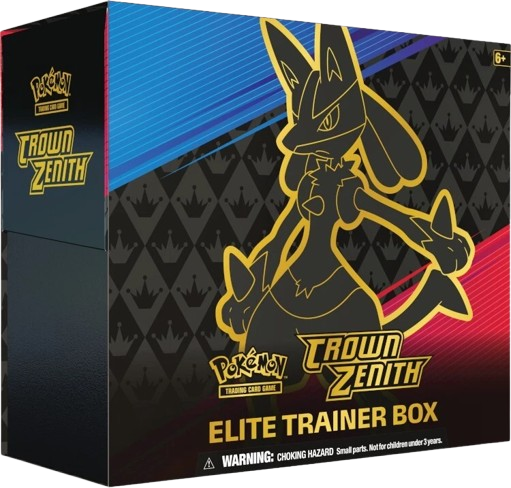 Pokemon Sword & Shield Crown Zenith — Elite Trainer Box